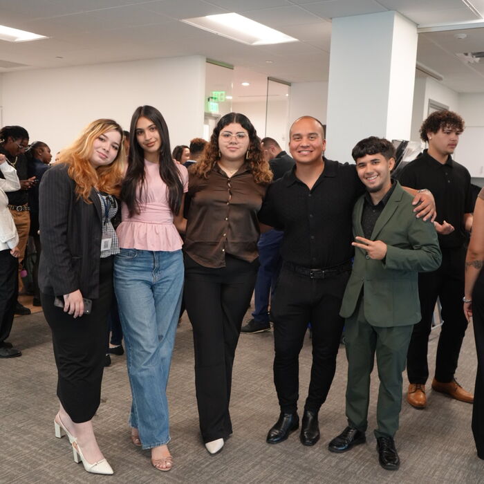 Capital Vision Enterprise team members at a networking event