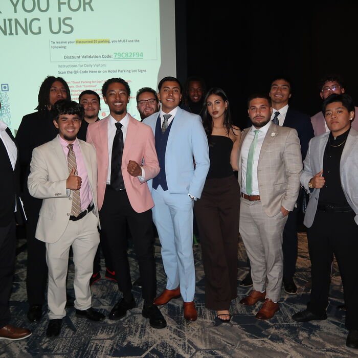 The Capital Vision Enterprise team gathered at an awards night